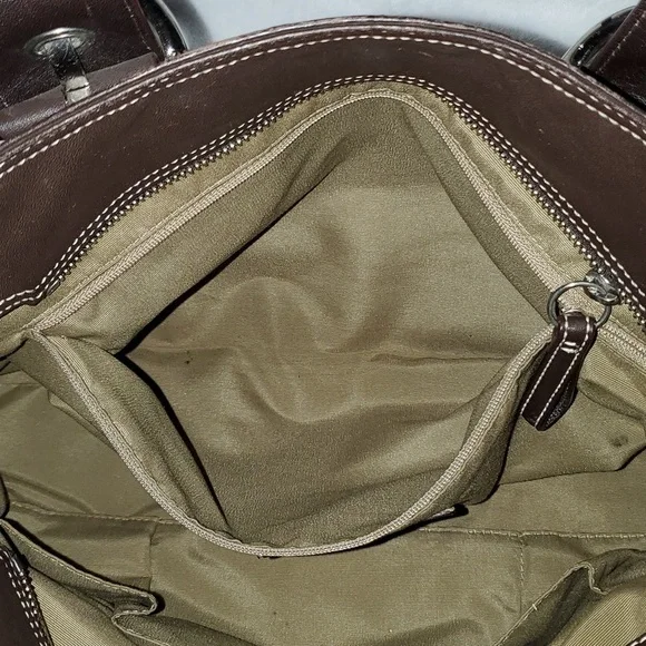 Coach Soho Brown Leather Shoulder Bag - Picture 7 of 16